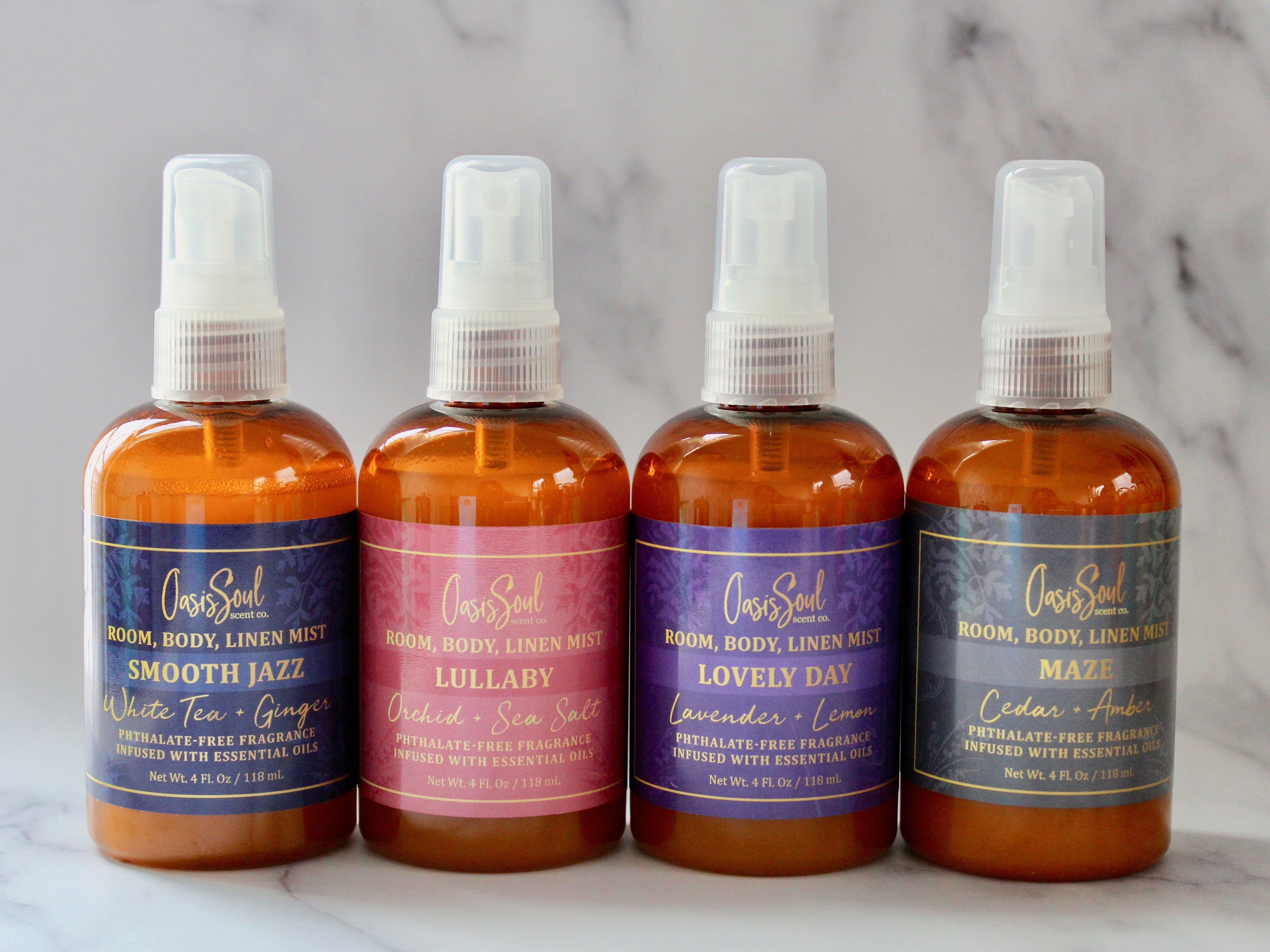 Room, Body, Linen Mists