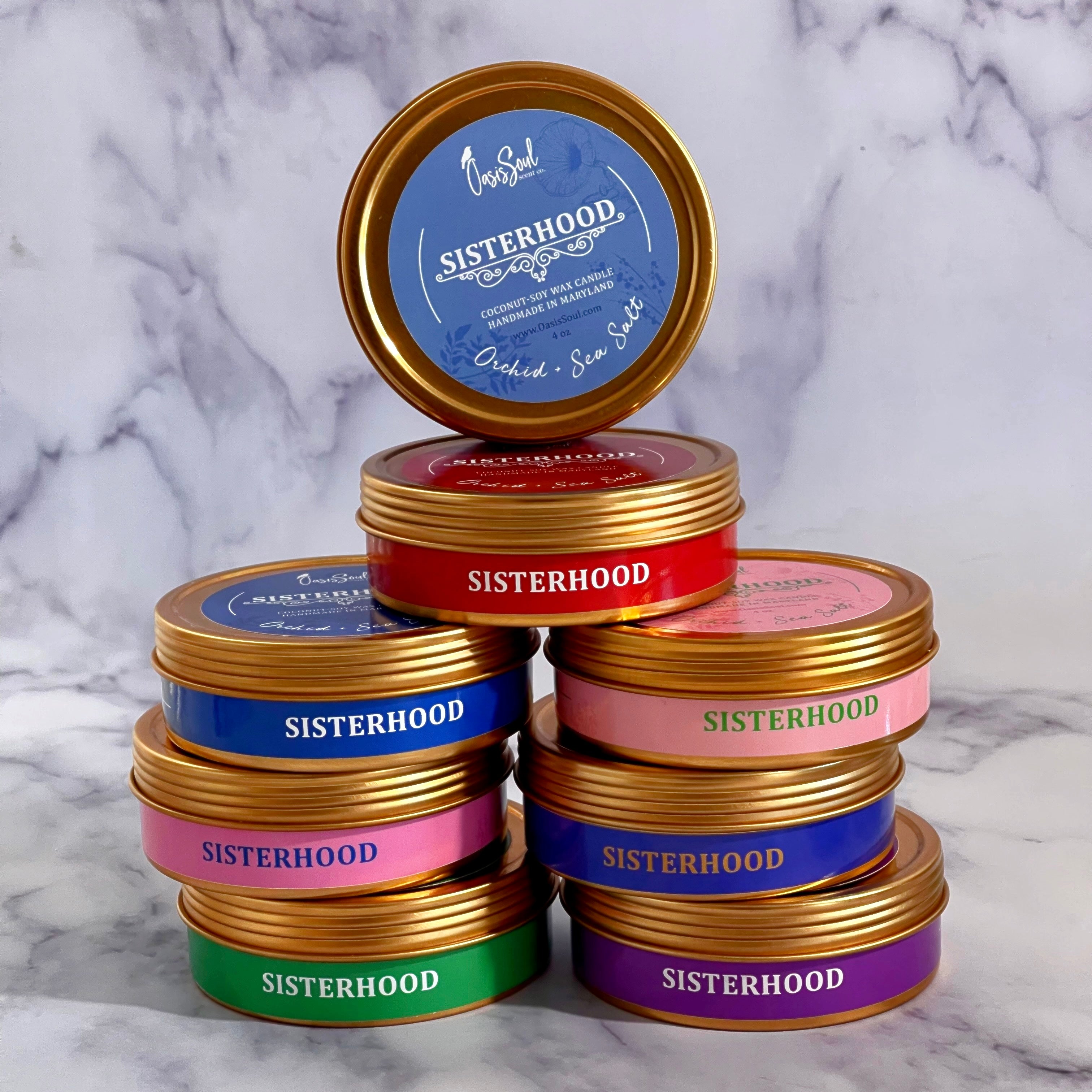 SISTERHOOD Candle Collection - Limited Edition Tins