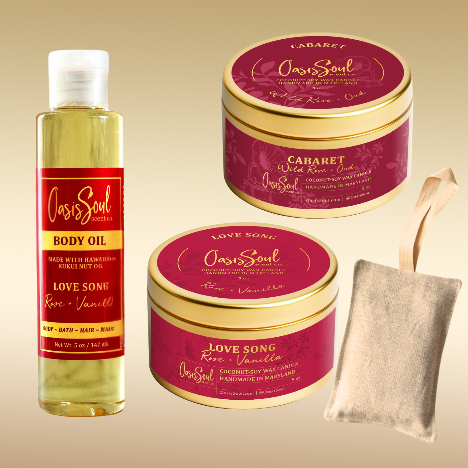 Rose Garden Glow Box Set