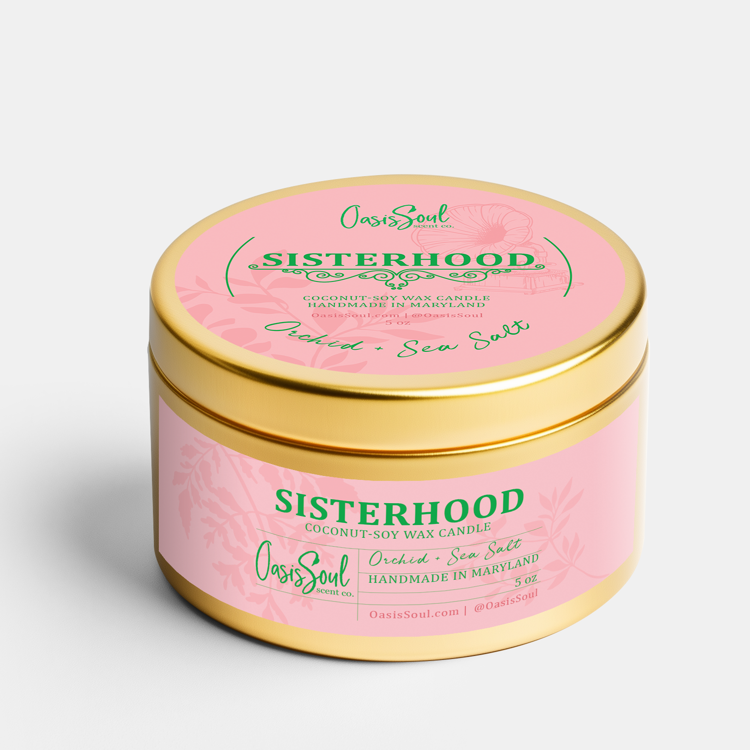 SISTERHOOD Candle Collection - Double-Wick Tins
