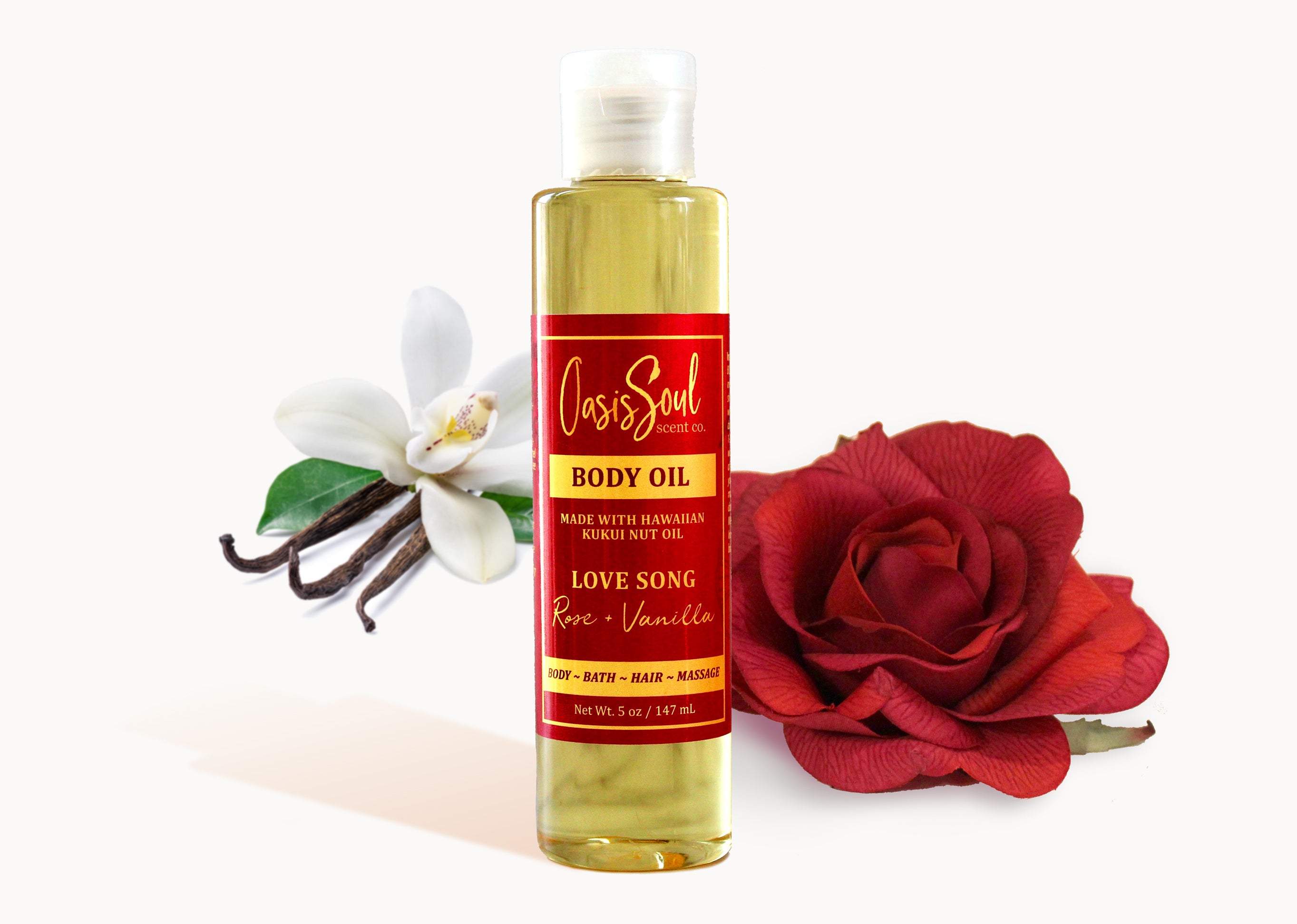 LOVE SONG - Body Oil {rose + vanilla}