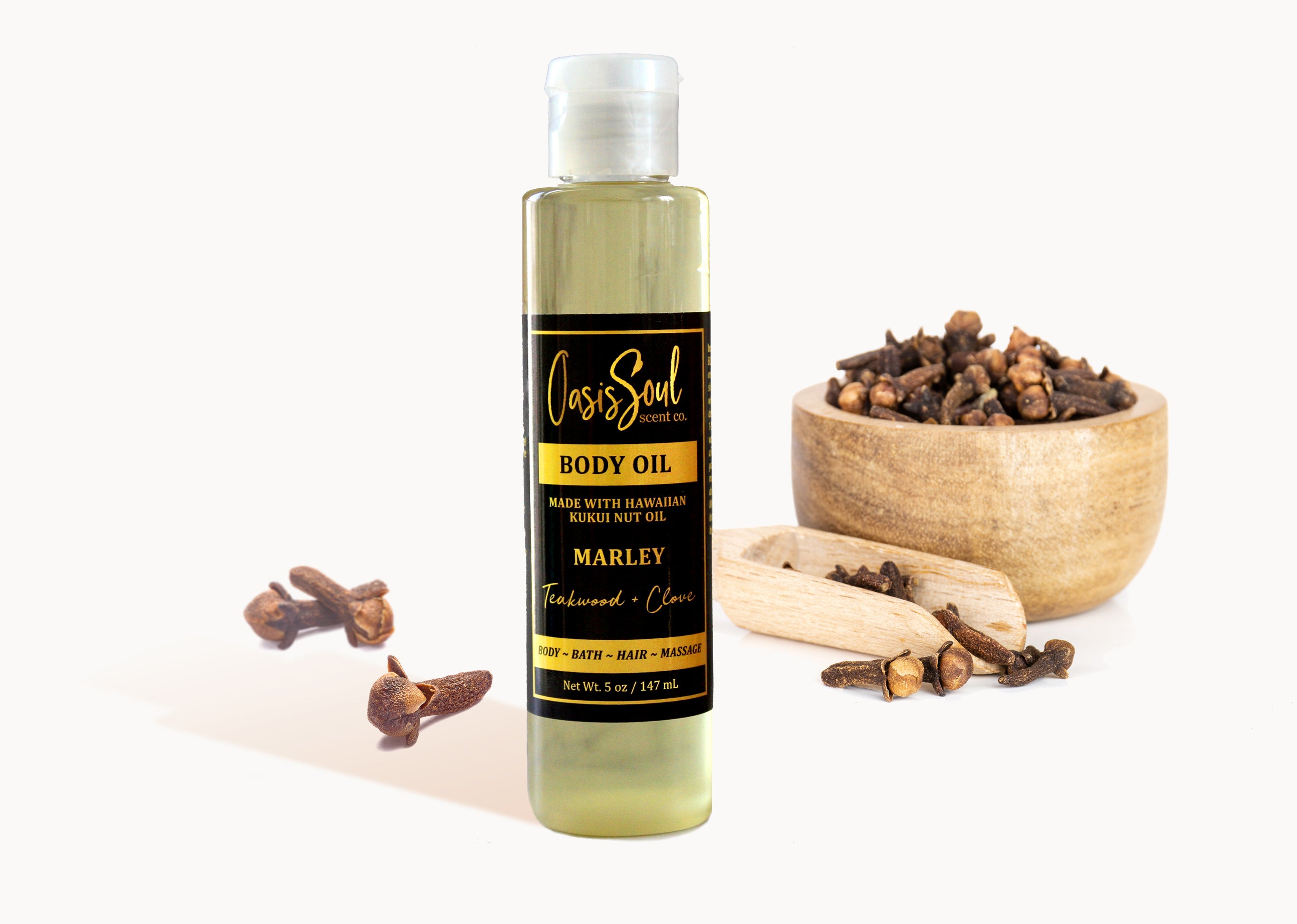 MARLEY - Body Oil {teakwood + clove}