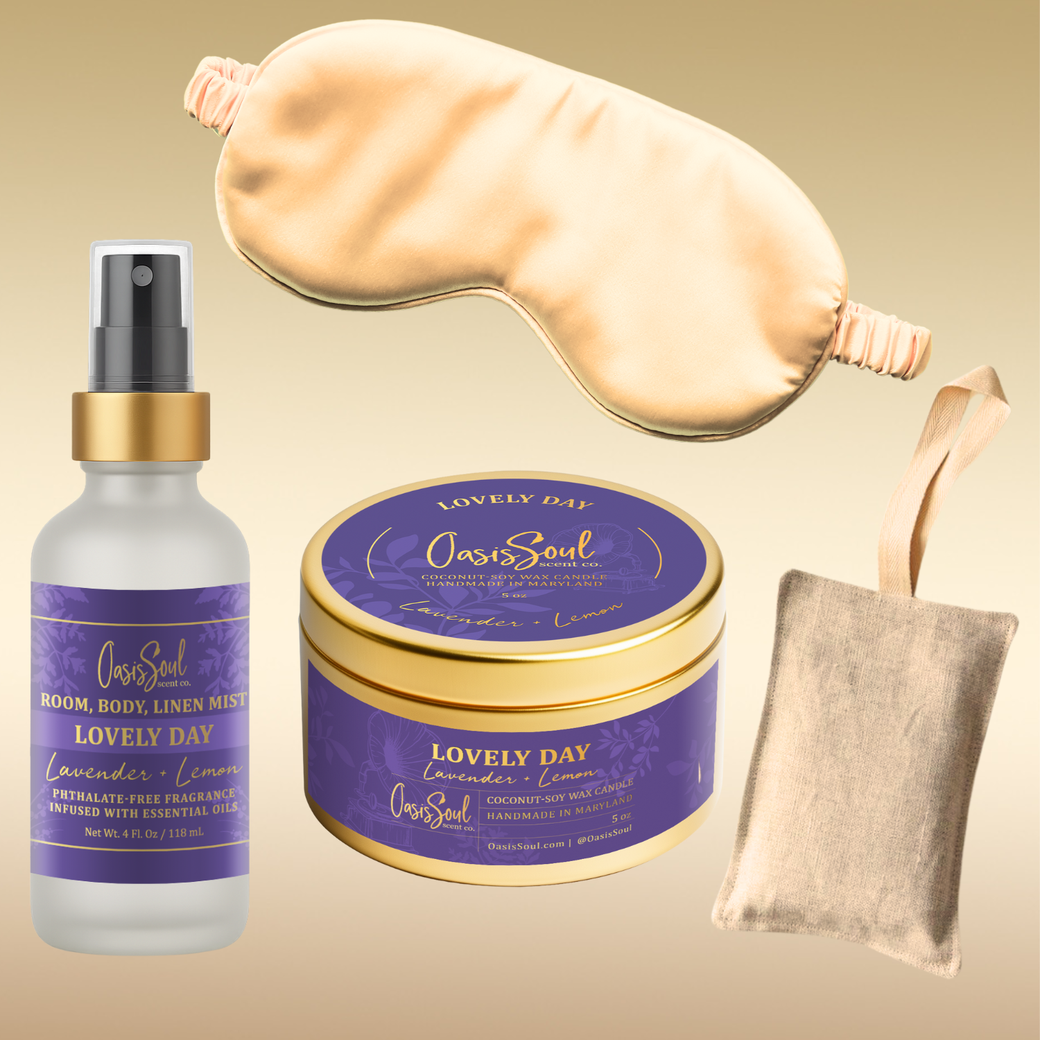 Spa Dreams Box - LOVELY DAY {lavender + lemon}