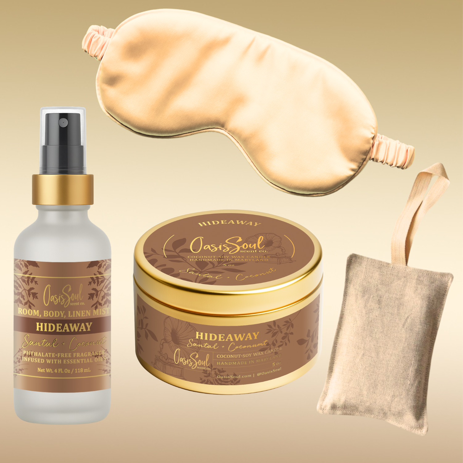Spa Dreams Box - HIDEAWAY {santal + coconut}