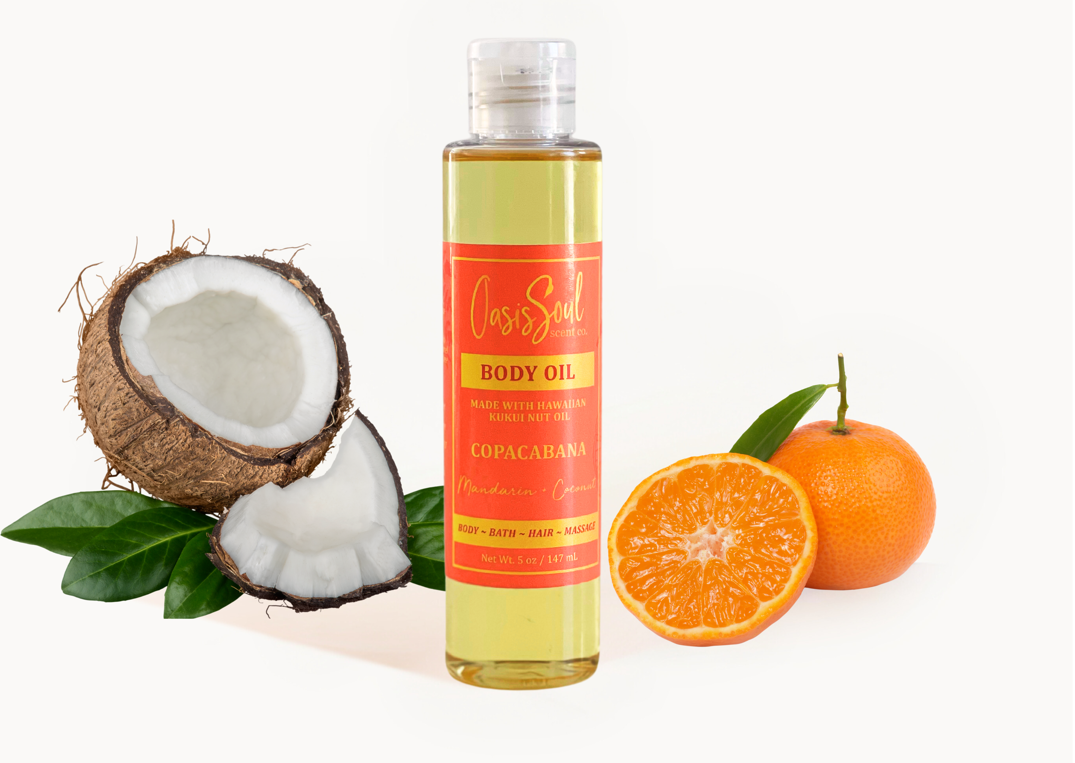 COPACABANA - Body Oil {mandarin + coconut}