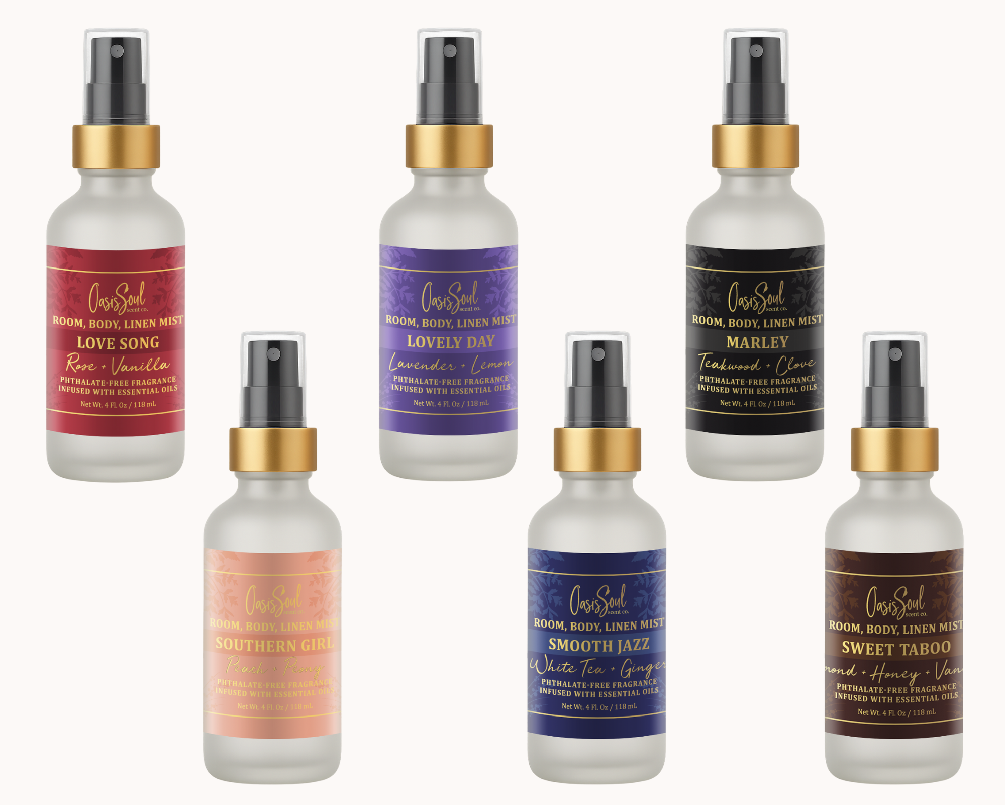 Room, Body, Linen MIST - The Classics