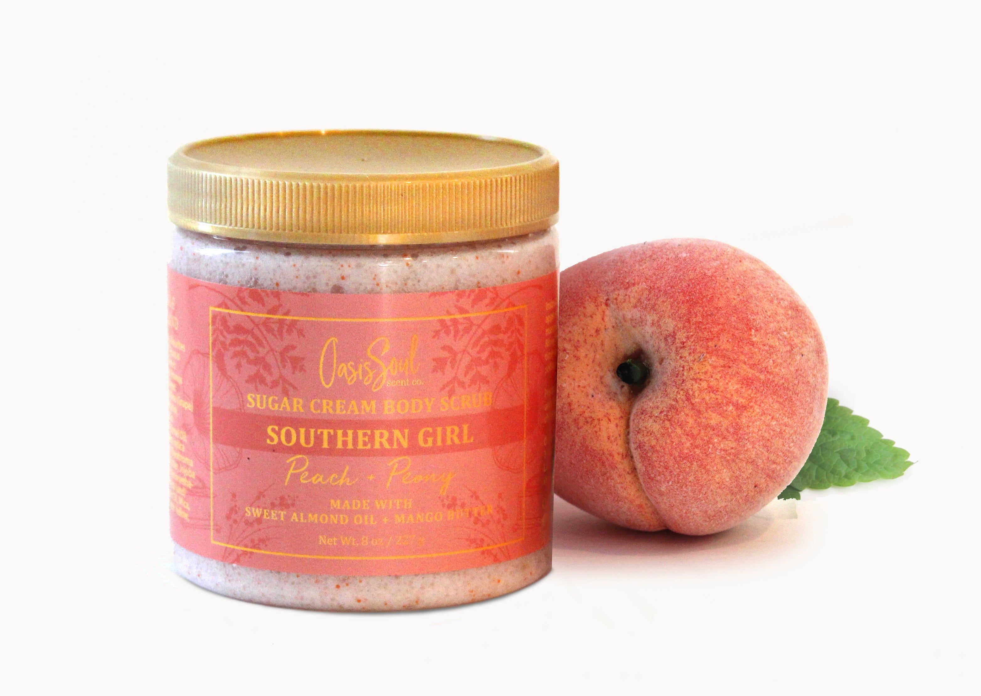 SOUTHERN GIRL - Sugar Cream Body Scrub {peach + peony}