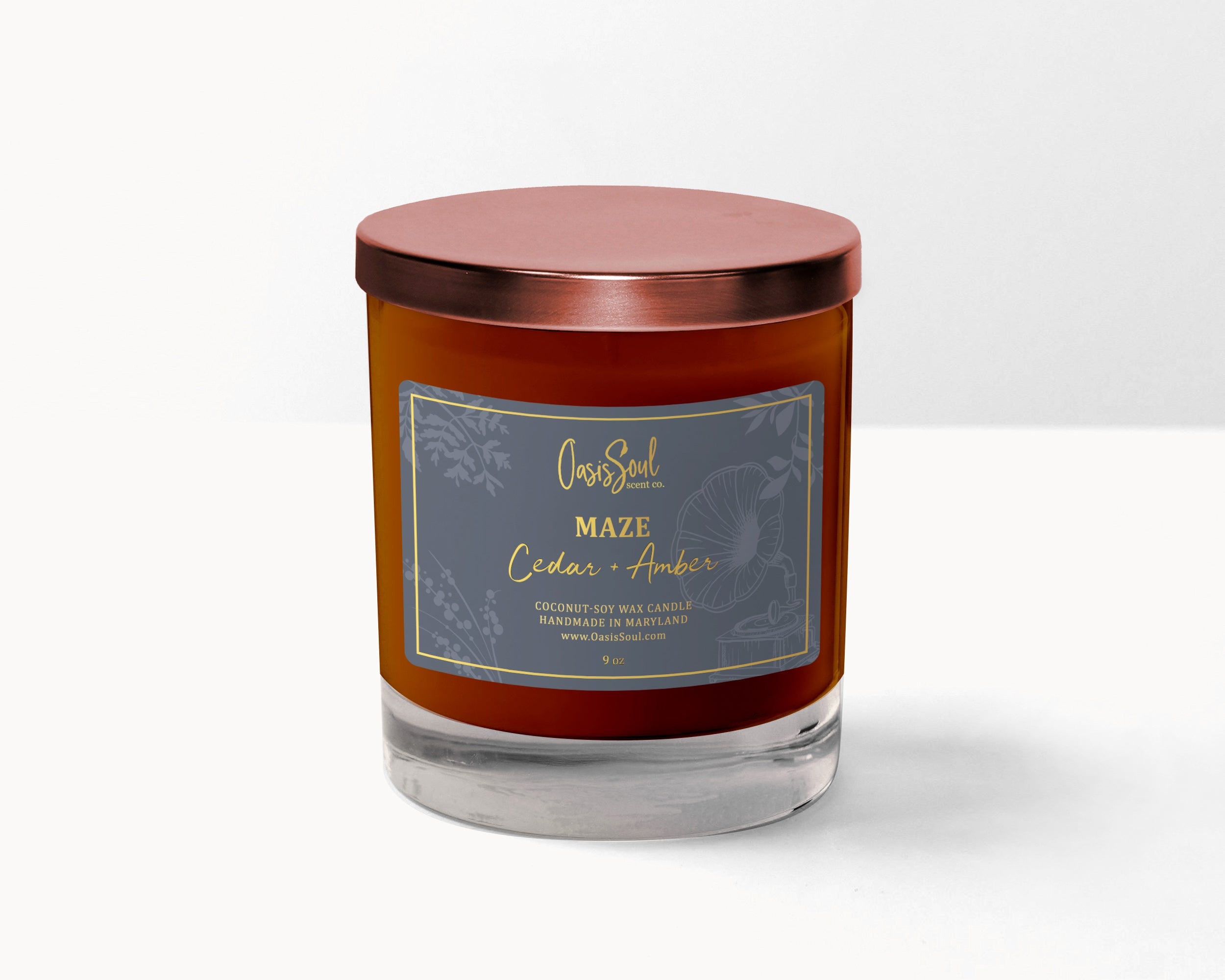 MAZE - Amber Classics Candle {cedar + amber}