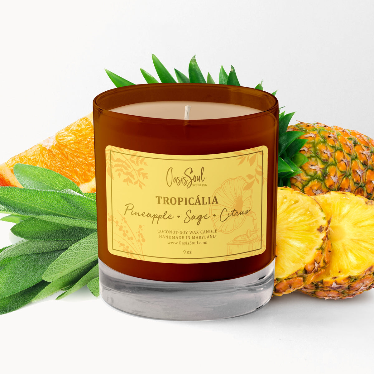 Iced Pineapple Fragrance Oil - Nature's Garden Candles